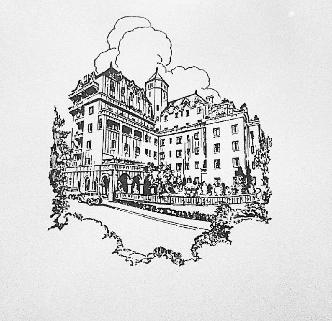 Schizzo del Chateau Marmont